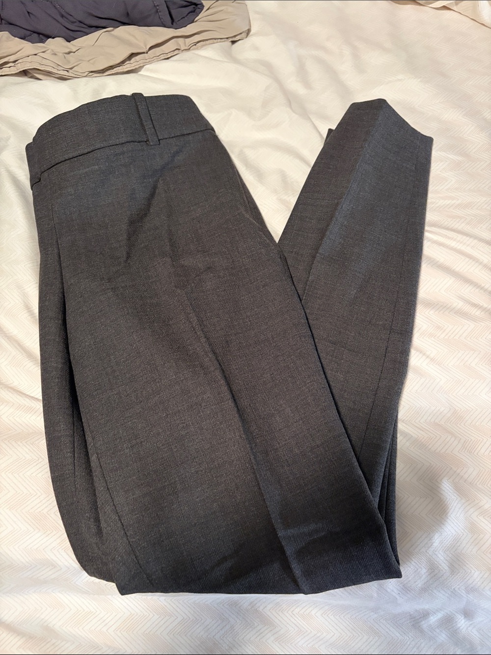 J Crew Minnie Dark Gray Dress Pants - Classic Tailored Fit - 0